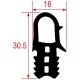 Ajtótömítés HansDampf / FlexiCombi 6.x,