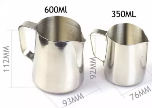 Rozsdamentes Acél Tejkiöntő Kanna - 600 ml - Latte Arthoz