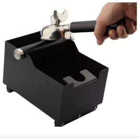   Saválló Zacckiütő és Szűrőkar Tartó - 145x205x120mm - Fekete (760A59)