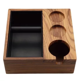   2059 saválló zacckiütő tamper + szűrőkar tartóval (58mm)