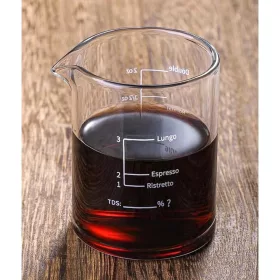 Üveg Mérőpohár - 90 ml - Kávékészítéshez (761G14)