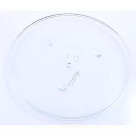 Forgótányér Mikrohullámú Sütőhöz – 245 mm – Háromfüles – Samsung / LG / Daewoo kompatibilis (DE74-20102D kompatibilis)