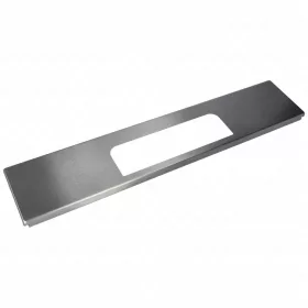   Gorenje / Mora Tűzhely Előlap – Inox, Kijelző Kivágással – K5351, K5352, K6351 Szériákhoz (784307)