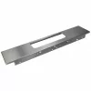 Gorenje / Mora Tűzhely Előlap – Inox, Kijelző Kivágással – K5351, K5352, K6351 Szériákhoz (784307)