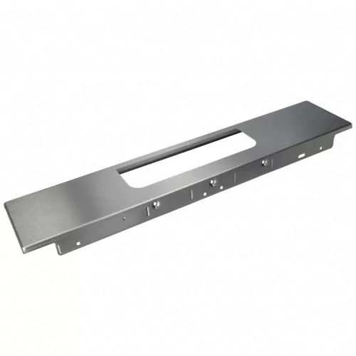 Gorenje / Mora Tűzhely Előlap – Inox, Kijelző Kivágással – K5351, K5352, K6351 Szériákhoz (784307)