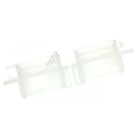 Electrolux Mosógép Leeresztő Tömlő Vezető – U-alakú, ø 20mm – AEG, Zanussi (1242916003)
