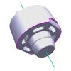 Electrolux Motor Felfüggesztés Csap – Rezgéscsillapító – SilentPerformer és LX7 szériához (140056444017)