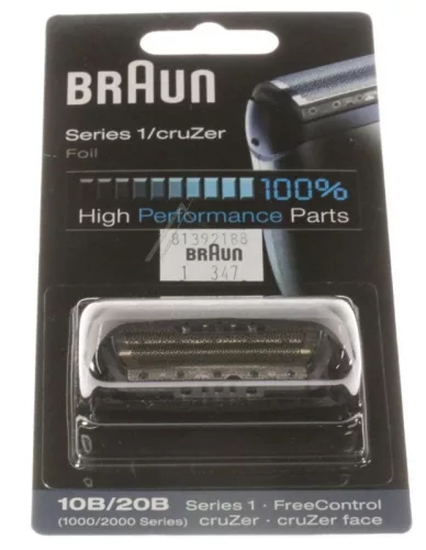 Braun 10B/20B CombiPack Szita és Kés - Fekete - Series 1 / Cruzer borotvákhoz (81387932)