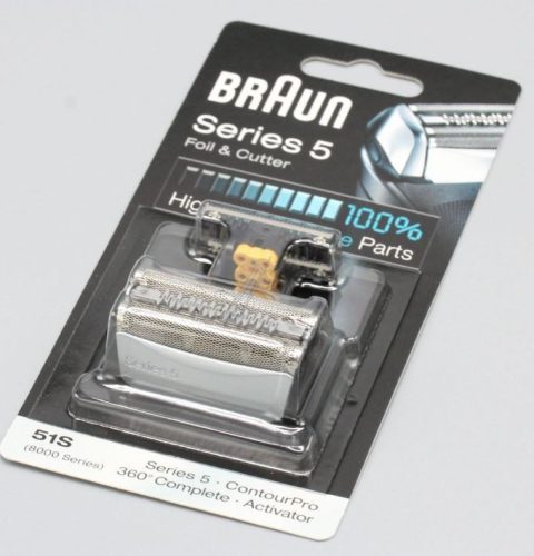 51S BRAUN KOMBIPACK 51S/ SERIES 5/ KP51S SILBER KÉS ÉS SZITA