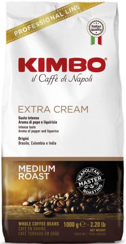 Kimbo Extra Cream szemes kávé (1 kg)