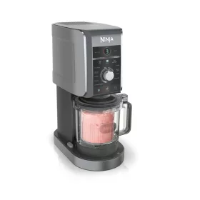 Ninja CREAMi® Deluxe 10 az 1-ben Fagylaltkészítő, 2 pohárral (NC502EU)