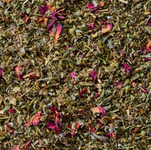 Bazsalikomos Kert Nő tea teakeverék 50 g