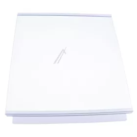   Üvegpolc Szegéllyel Gorenje / Hisense Hűtőgéphez – 300 x 338,5 mm – Fagyasztó részhez (715344 kompatibilis)