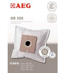 Szűrőzsák AEG 900166979/6 GR50S porszívóhoz 4db