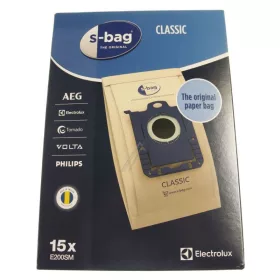   Electrolux s-bag Classic Porzsák – 15 db, Papír – AEG, Philips, Electrolux (E200SM)