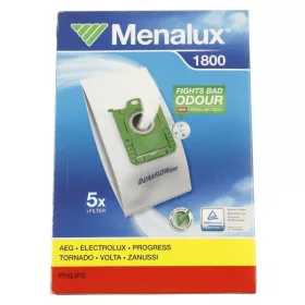 Menalux 1800 Porzsák Készlet – 5 db + 1 szűrő, DuraFlow – AEG, Electrolux, Philips (1800)