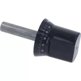 Fekete időzítő gomb  ? 18x138 mm