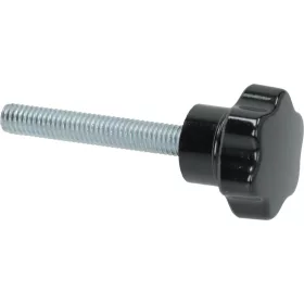 FEKETE GOMB ø 25 mm MENETEMELÉS M6