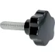 FEKETE GOMB ø 50 mm MENETEMELÉS M12