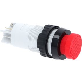 Piros bipoláris nyomógomb 2A 250V