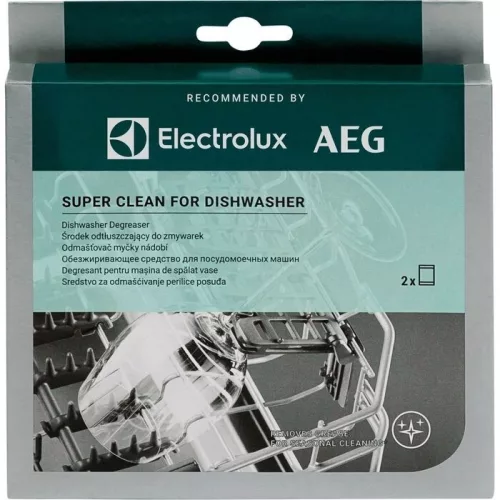 Electrolux AEG Mosogatógép Zsírtalanító – Super Clean, 2 tasak – Univerzális (M3GCP400)