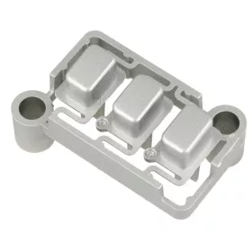 Nyomógomb Egység Delonghi Kávéfőzőhöz – 3 Gombos, Ezüst – Magnifica S / ECAM szériához (5313221181 kompatibilis)