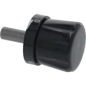 ÁLLÍTHATÓ FEKETE GOMB ø 12x73 mm