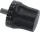 ÁLLÍTHATÓ FEKETE GOMB Ø 12x87 mm