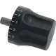 ÁLLÍTHATÓ FEKETE GOMB Ø 12x87 mm