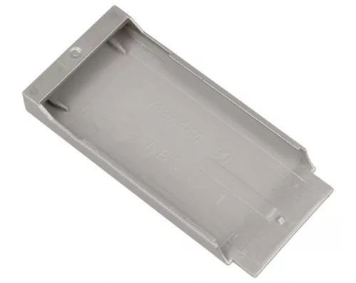 Liebherr Hűtőszekrény Zsanértakaró Fedőlap – Finom ezüst, Felső – CUEF széria (7438434)