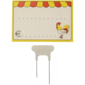 Vendéglátóipari gép árcímkék SZÁRNYASOKHOZ-30 darab