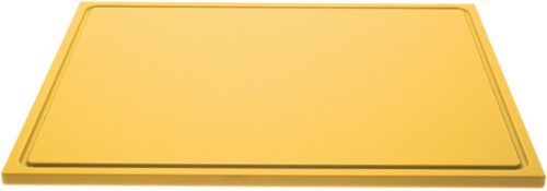 Vágólap sárga GN2/1 650x530x20mm (barázdált)
