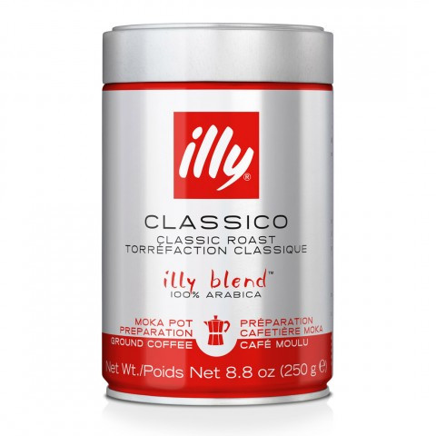 illy, darált Mokka kávé, 250 gr