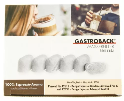 SAGE / GASTROBACK / BREVILLE kávégép vízszűrő betét 6db