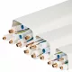 Vecamco klima dekorcsatorna fedellel 65 x 50 mm 2 m feher 12 szalas csomag