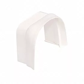   65x50 mm végzáró beltéri egységhez, PVC tömítéssel, Dekorcsatorna (VECAMCO) klíma