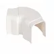 90x65 mm Állítható dekorcsatorna sarok idom, 45° - 135°,  (VECAMCO) klíma dekorcsatorna