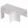 90x65 mm T csatlakozó (VECAMCO) klíma dekorcsatorna