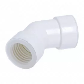   45°-os sarok idom, 20 mm, gumi tömítéssel,

 (VECAMCO) klíma, PVC kondenzvíz csőhöz