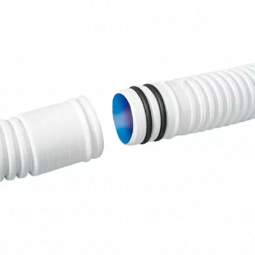 16/18 mm x 50 m Klíma kondenzvíz elvezető cső, (VECAMCO) merevebb, 2 rétegű, O gyűrűkkel,