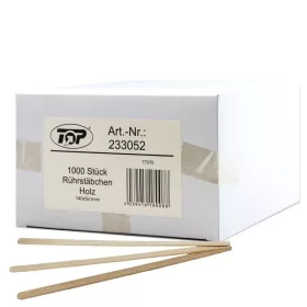 TOP Fa keverőpálcika 140 mm, 1000 db (233052)