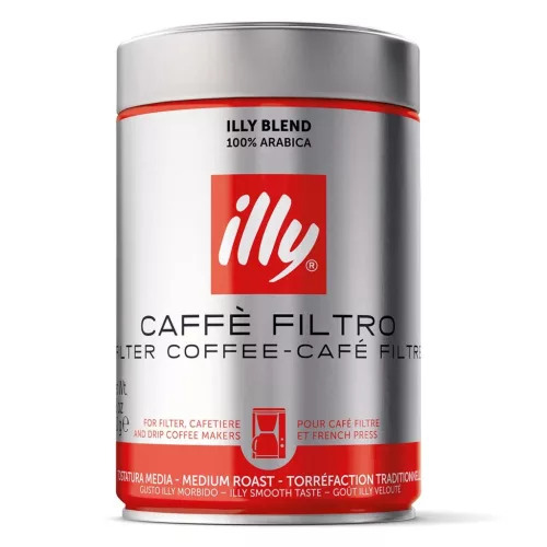 illy Classico Filter őrölt kávé, közepes pörkölésű, 250 g (8868ST)