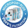 Swirl R 22 MicroPor Plus porszívózsák, 4 db – használat közben