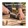Fiskars Xsharp 1000601 fejsze- és késélező kerámia élezőfejjel – használat közben