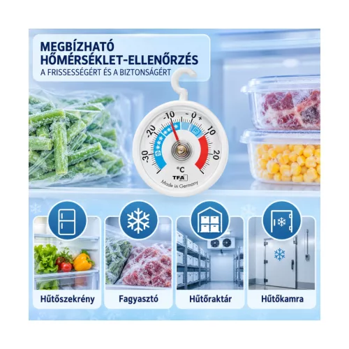 TFA Dostmann 14.4005 analóg hűtő- és fagyasztóhőmérő, -40–30 °C – kompatibilitási nézet