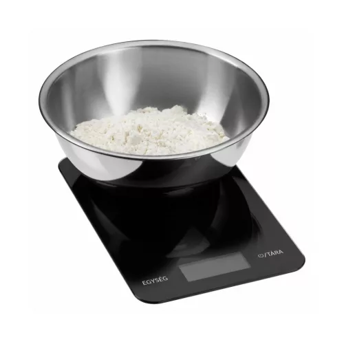 WMF 06.0873.6040 digitális konyhai mérleg, fekete, 5 kg / 1 g – főbb jellemzők