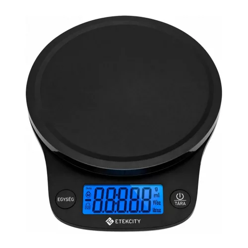 Etekcity EK6015 digitális konyhai mérleg rozsdamentes felülettel, 5 kg / 1 g – használat közben