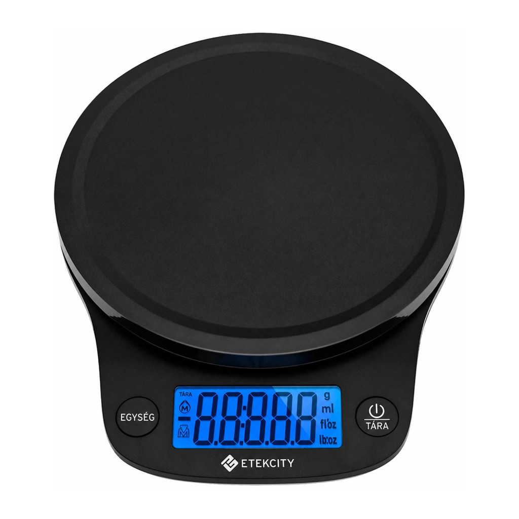 Etekcity EK6015 digitális konyhai mérleg rozsdamentes felülettel, 5 kg / 1 g – használat közben