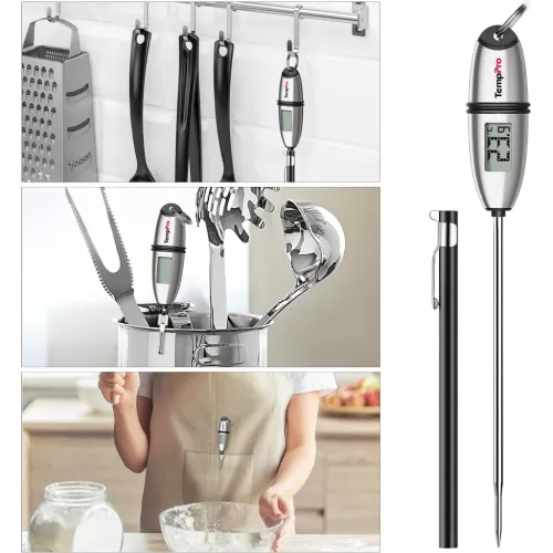 TempPro TP-02S digitális maghőmérő 13,5 cm-es szondával – főbb jellemzők