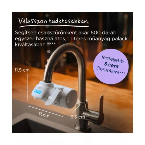 BRITA ON TAP Pro V-MF csapra szerelhető vízszűrő – részletfotó